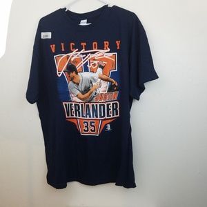 Justin Verlander #35 Houston Astros T-Shirt XL